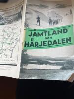 J&auml;mtland och H&auml;rjedalen. (Turistbroschyr fr&aring;n 1932)