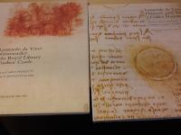 Leonardo: naturstudier; Leonardo: Himmel, hav i Codex Hammer. Nationalmuseums kataloger 1982-1983. (Leonardo Da Vinci)