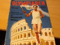 Olympiaden Rom 1960 skildras i detta album med fotografier och ber&auml;ttande text av Glokar Well