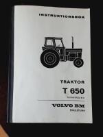 Instruktionsbok Traktor T 650, terratrol M II