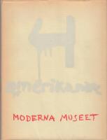4 amerikanare: Jasper Johns, Alfred Leslie, Robert Rauschenberg, Richard Stankiewicz