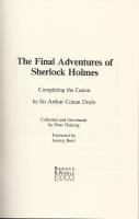 The Final Adventures of Sherlock Holmes: Completing the Canon