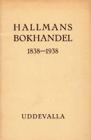 Hallmans bokhandel 1838-1938: Minnesskrift