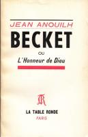 Becket ou L'Honneur de Dieu