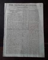 The National Register. Our King, Constitution, and Laws. No.66. Sunday, April 2,1809
