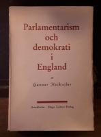 Parlamentarism och demokrati i England