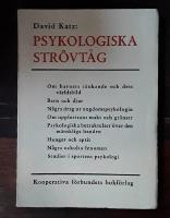 Psykologiska str&ouml;vt&aring;g