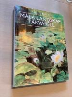 M&aring;la landskap i akvarell