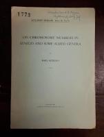 On Chromosome Numbers in Senecio and some Allied Genera