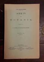 Arkiv f&ouml;r botanik. Band 31 H&auml;fte 3: Contributions to the Lichen Flora of South America/Meeresalgen von den Crozet-Inseln und Kerguelen/The Zonal Graduation of Respiratory Intensity in the Root/On the Exudation of Nucleotides and Flavanone from Living Roots