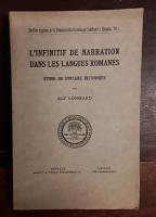 L'infinitif de narration dans les langues romanes: &Eacute;tude de syntaxe historique