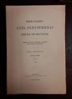 Rikskansleren Axel Oxenstiernas skrifter och brefvexling. F&ouml;rra afdelningen, sjunde bandet: Bref 1632