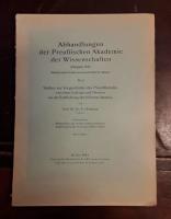 Studien zur Vorgeschichte des Priorit&auml;tstreites zwischen Leibniz und Newton um die Entdeckung der h&ouml;heren Analysis. I. Abhandlung: Materialien zur ersten mathematischen Schaffensperiode Newtons (1665-1675)