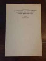 On Anthostomella Sacc., Entosordaria (Sacc.) H&ouml;hn. and Some Related Genera (Pyrenomycetes). 