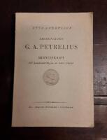 &Aring;bodonatorn G. A. Petrelius: Minnesskrift till hundra&aring;rsdagen av hans f&ouml;delse