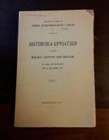 Historiska uppsatser tillegnade Magnus Gottfrid Schybergson på hans sextioårsdag den 26 november 1911