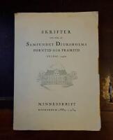 Skrifter utgivna av Samfundet Djursholms forntid och framtid. Årgång 1940: Djursholm 1889-1939