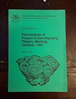Proceedings of Project Ecostratigraphy Plenary Meeting, Gotland, 1981