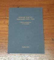 Ilmar Talve - bibliografia 1934-1998: LXXX annorum 17.1.1999