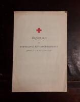 Reglemente f&ouml;r Stiftelsen r&ouml;dakorshemmet g&auml;llande fr. o. m. den 15 mars 1938