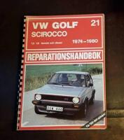 VW Golf Scirocco 1,5 1,6 bensin och diesel 1974-1980 eparationshandbok