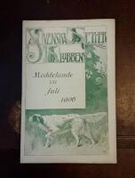 Svenska setterklubbens meddelande VII: Juli 1906