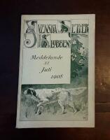 Svenska setterklubbens meddelande XI: Juli 1908