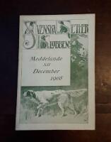 Svenska setterklubbens meddelande XII: December 1908