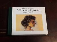 M&aring;la med pastell, r&ouml;dkrita och kol