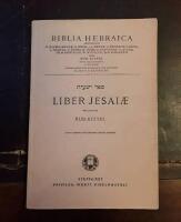 Biblia hebraica 7: Liber Jesai&aelig;
