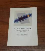 Carlsundstudier: Otto G. Carlsund 1924-1930