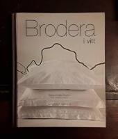 Brodera i vitt