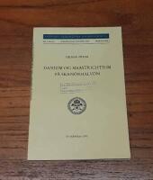 Danium og maastrichtium p&aring; Skan&ouml;rhalv&ouml;n