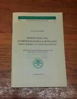 Beskrivning till hydrogeologiska kartbladet Trelleborg NV/Malm&ouml; SV