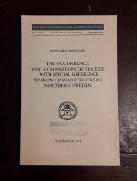 The Occurrence and Composition of Apatite with Special Reference to Iron Ores and Rocks in Northern Sweden