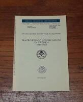 Macroseismic Observations in Sweden 1980-1983