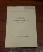 Stockholm Contributions in Geology: Volume XXXVIII (38)