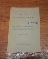 Om gyttjornas genetik. Om diatomac&eacute;vegetationen och dess f&ouml;r&auml;ndringar i S&auml;bysj&ouml;n, Uppland, samt n&aring;gra d&auml;mda sj&ouml;ar i Salatrakten