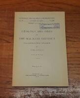 Geology and Ores of the Mal&aring;n&auml;s District, V&auml;sterbotten, Sweden