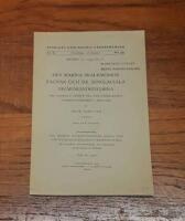 Den marina skalb&auml;rande faunan och de senglaciala niv&aring;f&ouml;r&auml;ndringarna med s&auml;rskild h&auml;nsyn till den gotiglaciala avsm&auml;ltningszonen i Halland