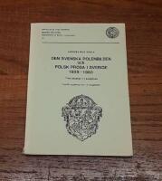 Den svenska polenbilden och polsk prosa i Sverige 1939-1960 - tv&aring; studier i reception
