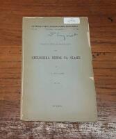 F&ouml;rel&ouml;pande redog&ouml;relse f&ouml;r geologiska resor p&aring; &Ouml;land