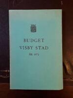 Budget f&ouml;r Visby stad &aring;r 1970 fastst&auml;lld av Stadsfullm&auml;ktige 28. 10. 1969