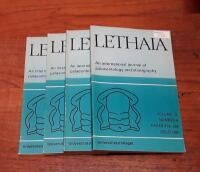 Lethaia: An International Journal of Palaeontology and Stratigraphy. Volume 13 1-4
