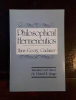 Philosophical hermeneutics