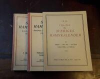Sveriges hamnkalender I-II & till&auml;gg till del II: Sk&aring;ne och S&ouml;dra Halland. Ostkusten - s&ouml;dra delen - med &Ouml;land, Gotland, M&auml;laren och Hj&auml;lmaren. &Auml;ndringar och till&auml;gg f&ouml;r tiden maj 1933-januari 1936