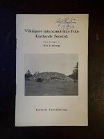 Viktigare minnesm&auml;rken fr&aring;n Gotlands forntid