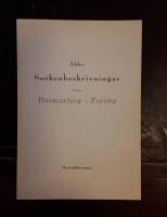 [Omslagstitel: &Auml;ldre sockenbeskrivningar &ouml;ver Hovmantorp-Furuby] Fem sockenbeskrivningar fr&aring;n mitten av 1800-talet &ouml;ver Hovmantorps och furuby f&ouml;rutvarande socknar