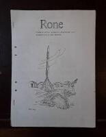 Rone: Utdrag ur kartor, uppsatser, anteckningar m.m.