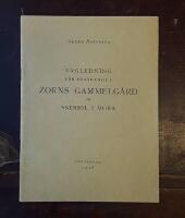 V&auml;gledning f&ouml;r bes&ouml;kande i Zorns Gammelg&aring;rd p&aring; Skeriol i Mora